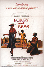 Porgy and Bess, the film poster.